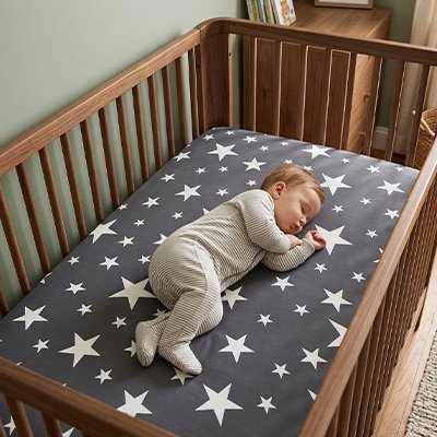 Drap housse lit bebe