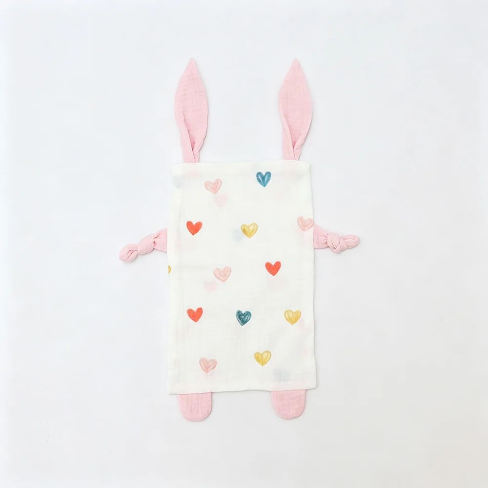 Doudou de compagnie avec grandes oreilles | Coton Bio