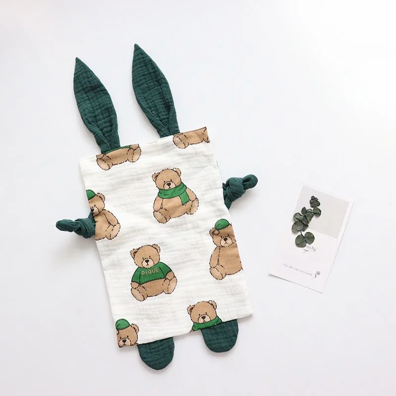 Doudou de compagnie avec grandes oreilles | Coton Bio