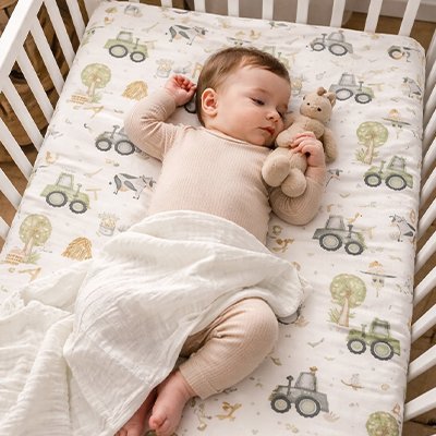 Drap housse lit bébé 