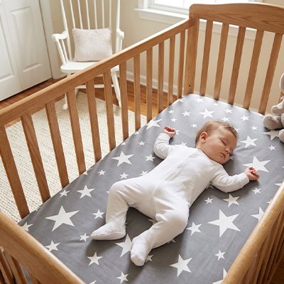 Drap housse lit bebe 