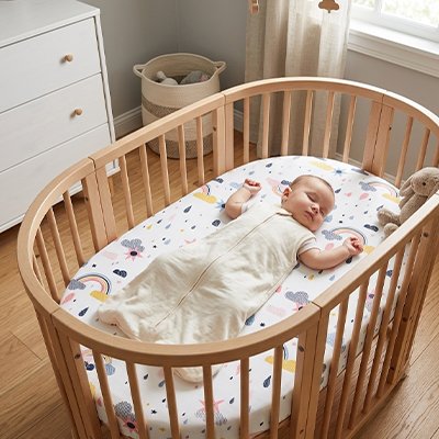 Drap housse lit bebe 