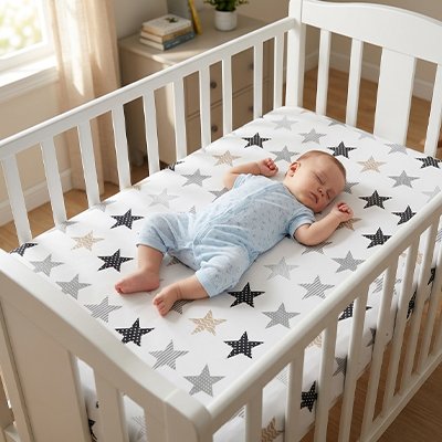 Drap housse lit bebe 