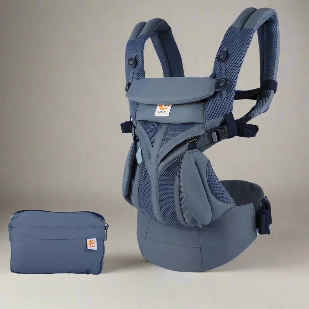 Porte Bébé - BreathBabyBag™ - Bleu Marine - Confort du bébé