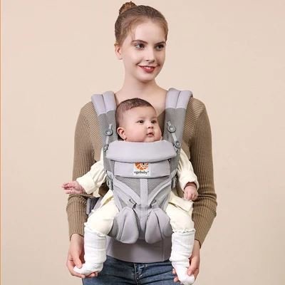 Porte Bébé - BreathBabyBag™ - Gris - Confort du bébé