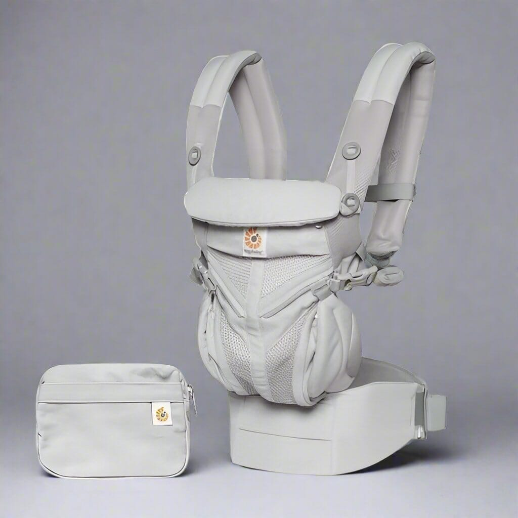 Porte Bébé - BreathBabyBag™ - Gris - Confort du bébé