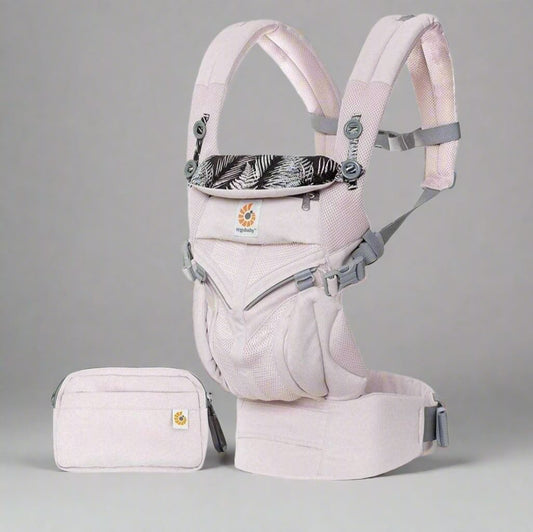 Porte Bébé - BreathBabyBag™ - Rose Maille - Confort du bébé