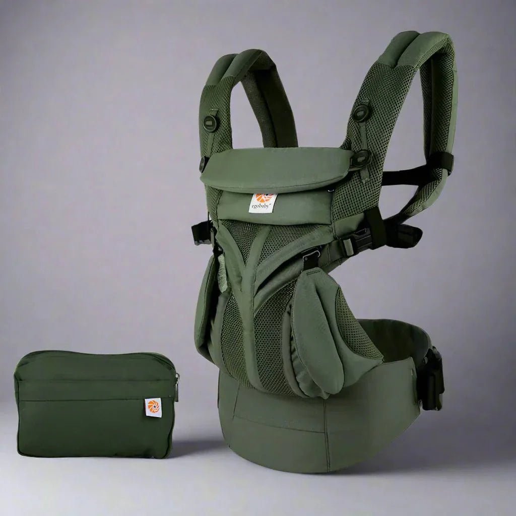 Porte Bébé - BreathBabyBag™ - Vert Olive - Confort du bébé